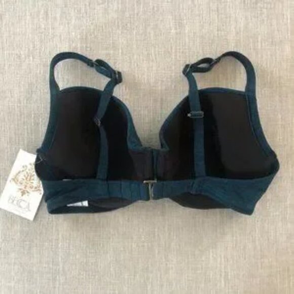 Becca Swim Mesa Verde Convertible Strap Top (size small with E-cup) NWT - Picture 6 of 9